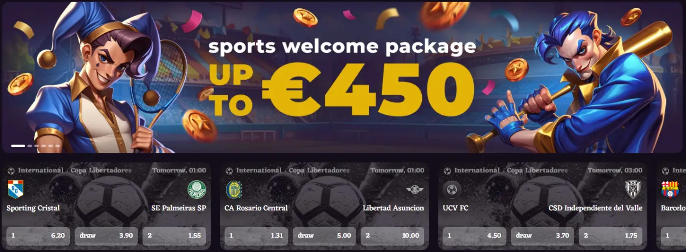 Sports betting at HappyJokers Casino